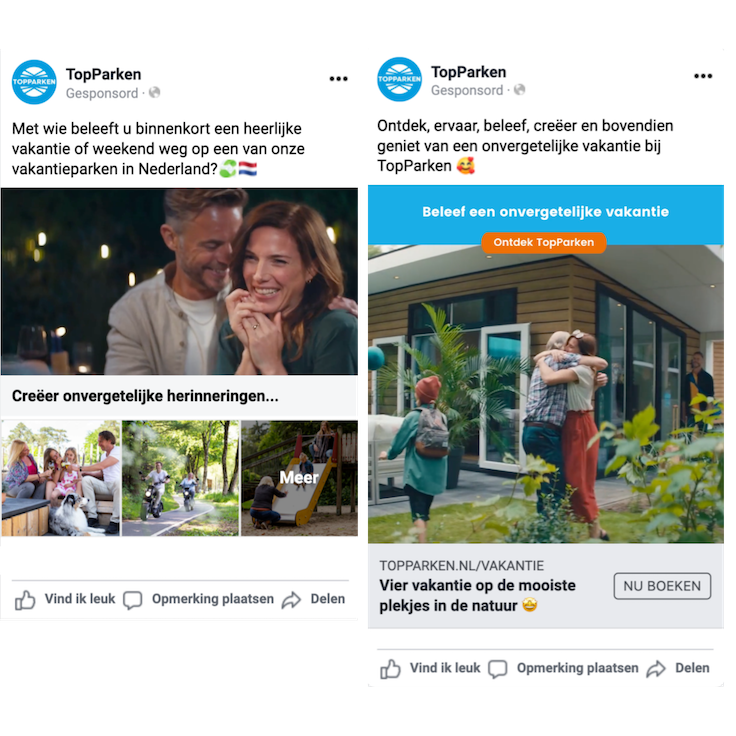 Social media marketing TopParken