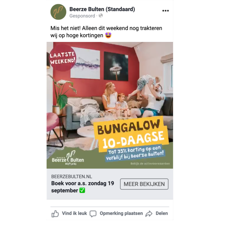 Social media marketing Beerze Bulten