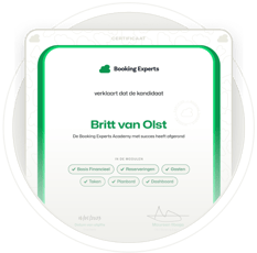 BEX Educate | NextGen - Britt van Olst certificaat - NL-1