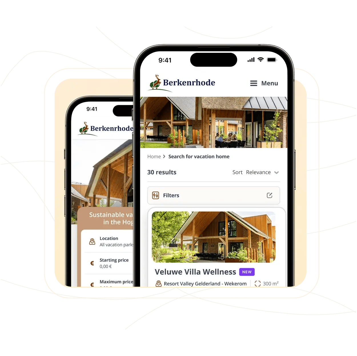 BEX CMS Real Estate Website List Properties