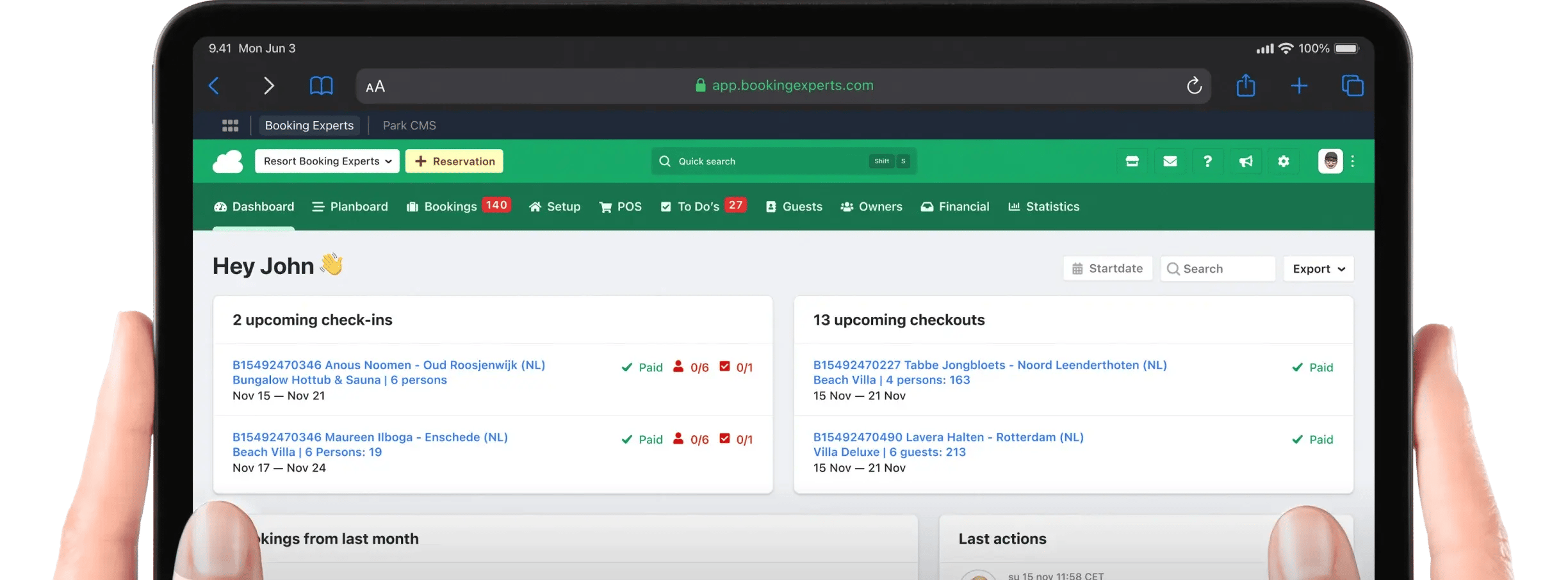 BEX PMS Property Management System