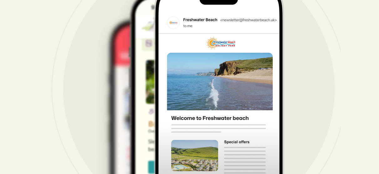 EN Guest journey - email newsletter Freshwater Beach