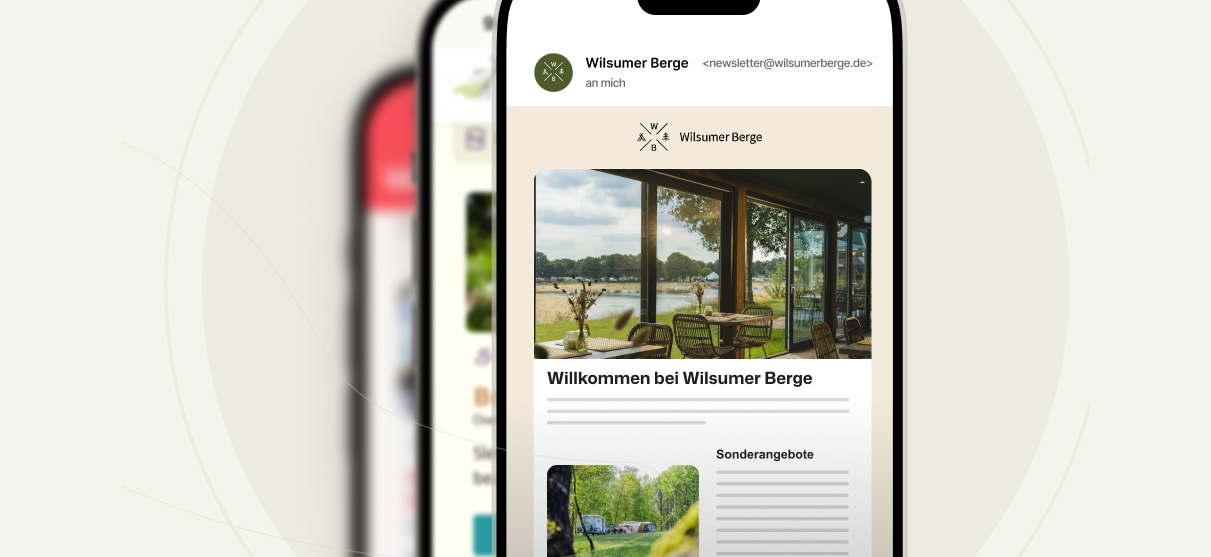 DE Guest journey - email newsletter Wilsumer Berge