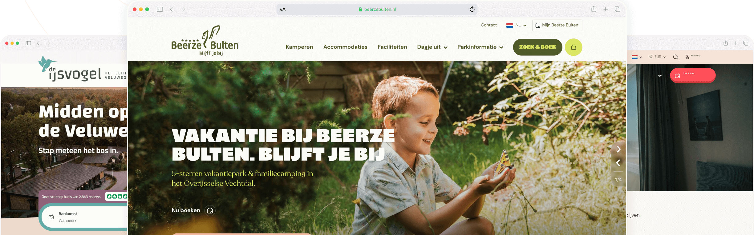 boekingssysteem website