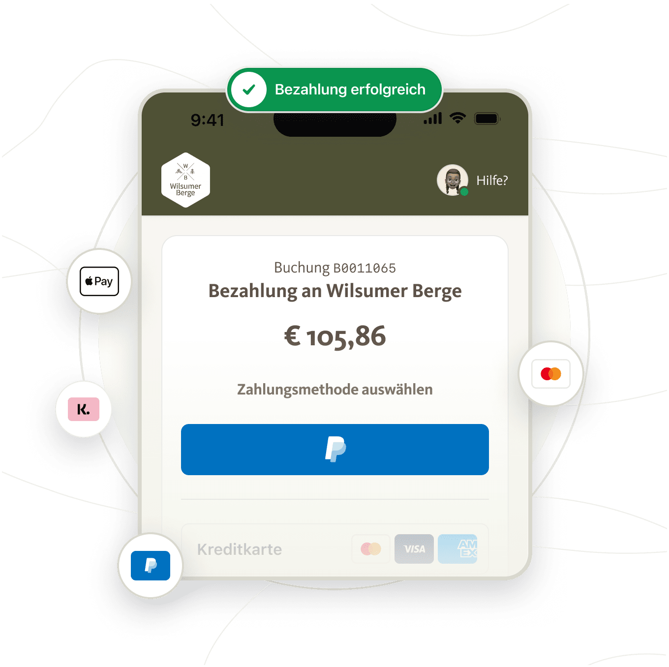 Booking Experts Buchungsstrecke Online Bezahlen