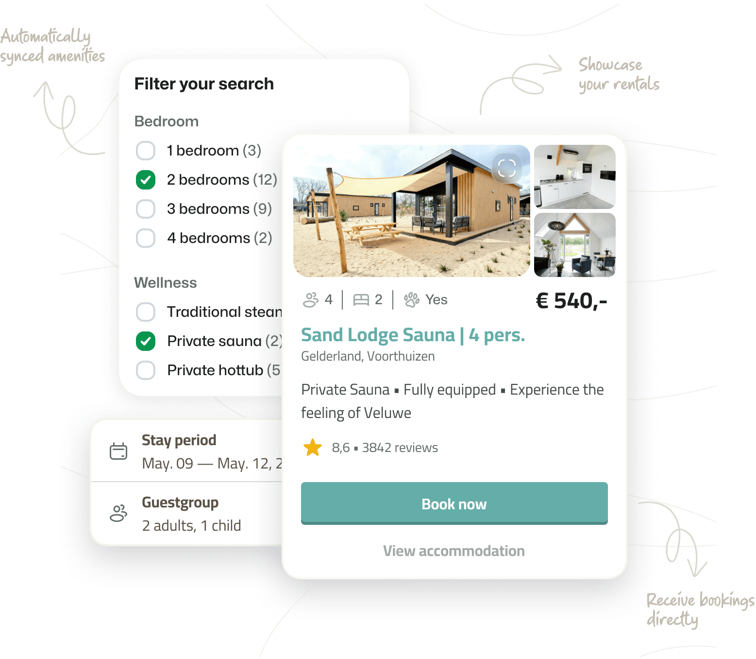 BEX CMS Rental Website Booking Engine