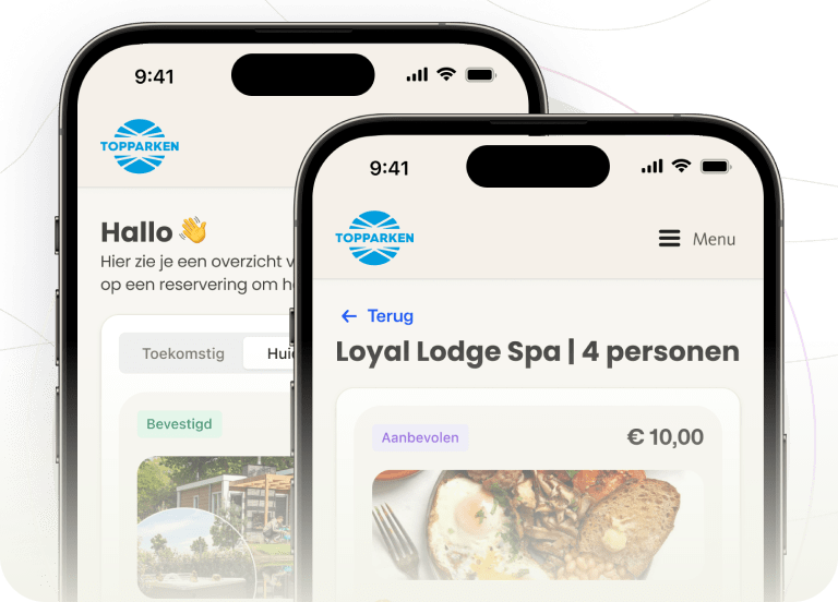 Booking Experts Oplossing Concern Groep Gast Portaal