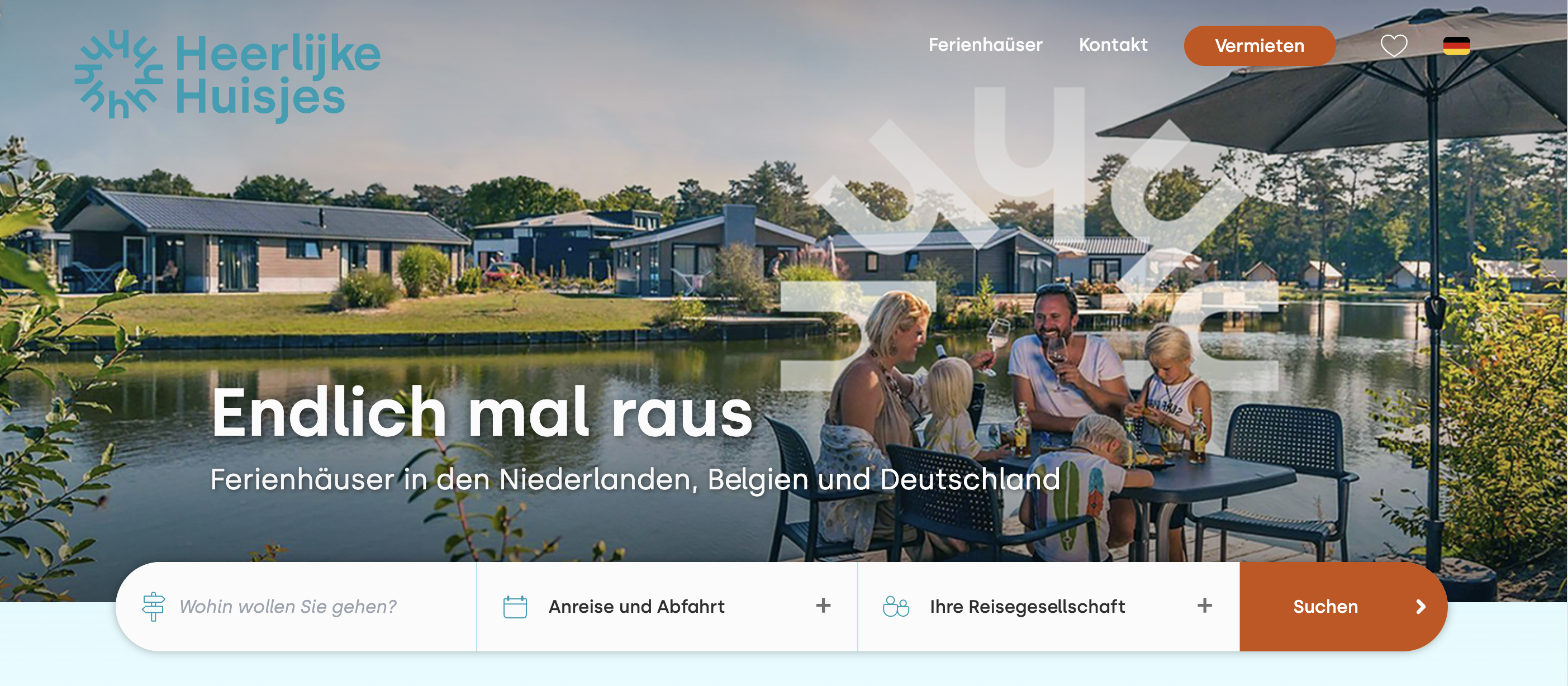 Heerlijke Huisjes Niederländische Buchungsplattformen