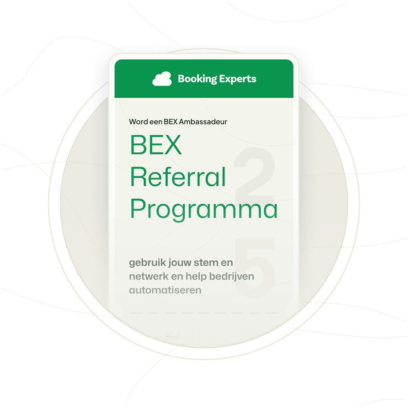 Booking Experts Partner Referral Programma