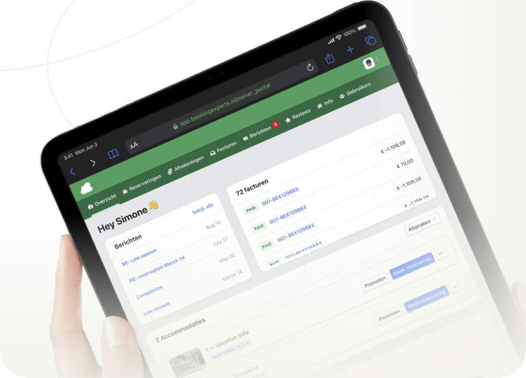 Booking Experts Oplossing Project Ontwikkelaar