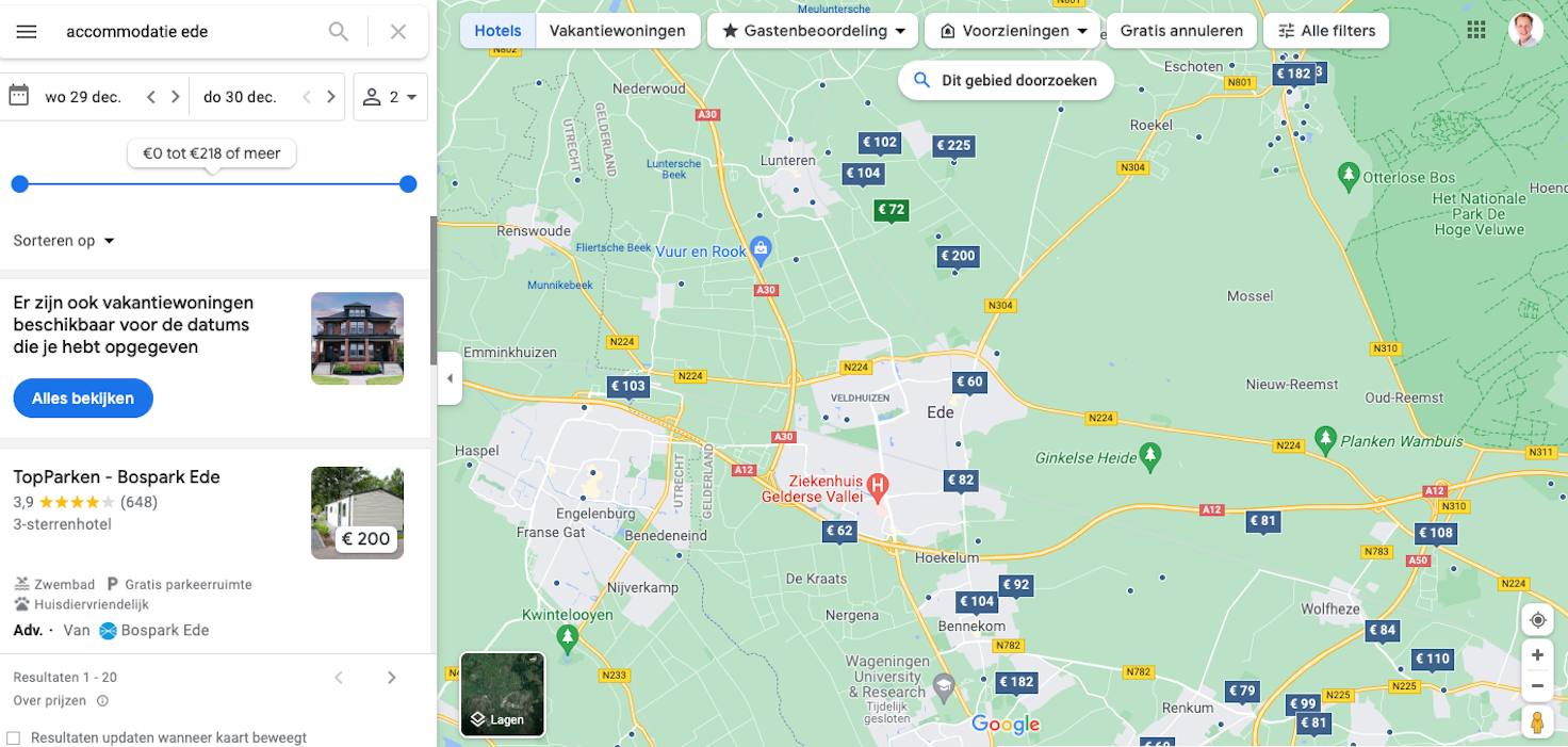 google hotel ads