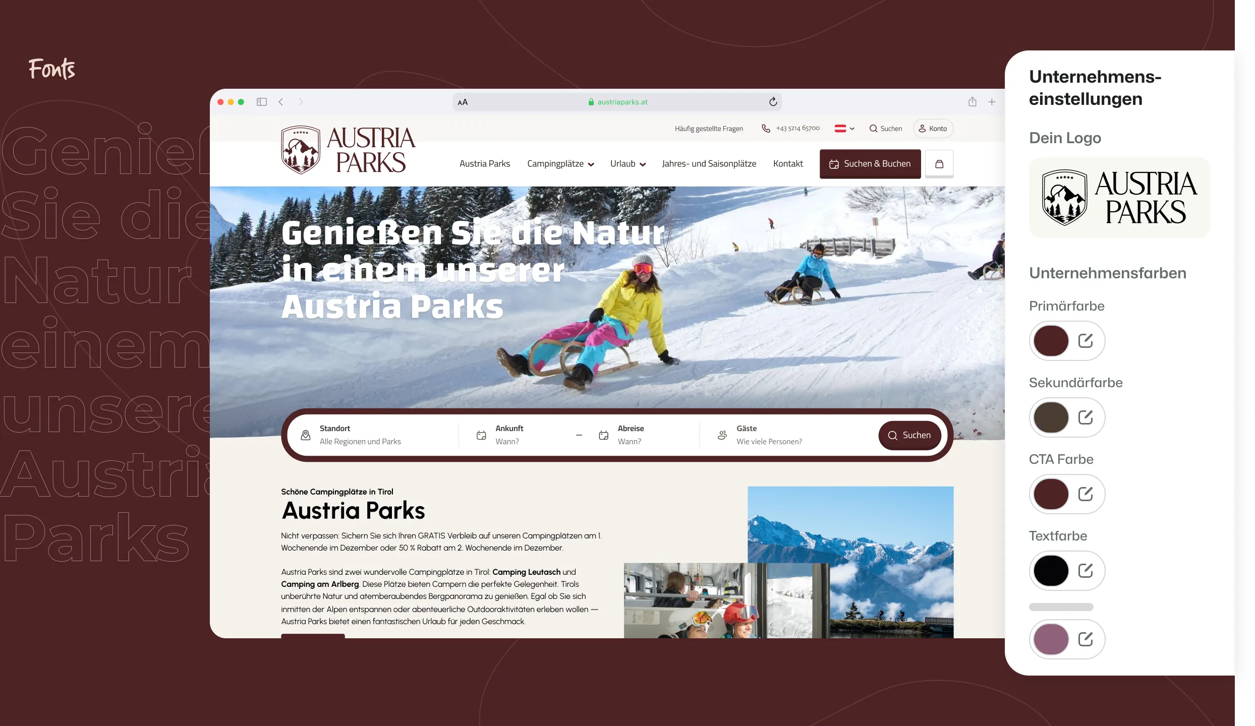 BEX-CMS-Vermietungs-Website-Branding-Austria-Parks