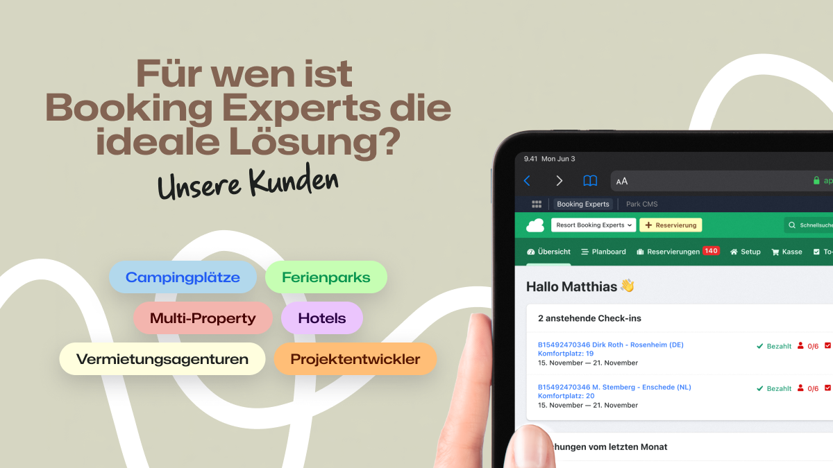 Für wen ist Booking Experts die ideale Lösung? Unsere Kunden